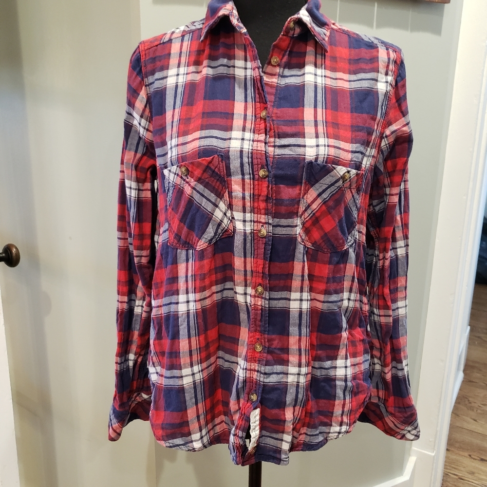 Labels of Graded Goods plaid button down shirt